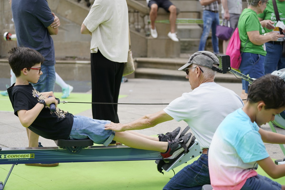 La Federación Navarra de Remo estuvo presente en el Tour Universo Mujer